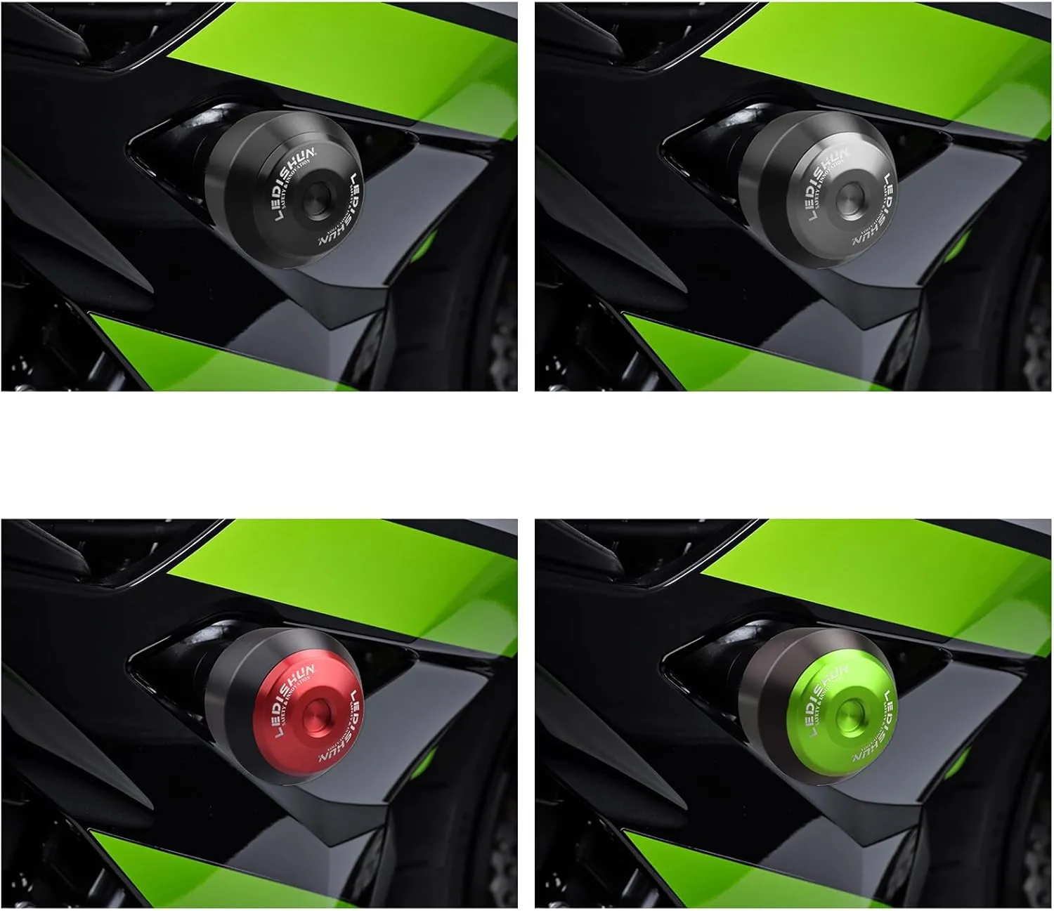 for Turismo Veloce 800 /Brutale 800 Dragster Rosso/RR SCS/RC SCS Motorcycle Frame Crash Pads Engine Case Sliders Protector (for MV AGUSTA Vehicle) (Red)