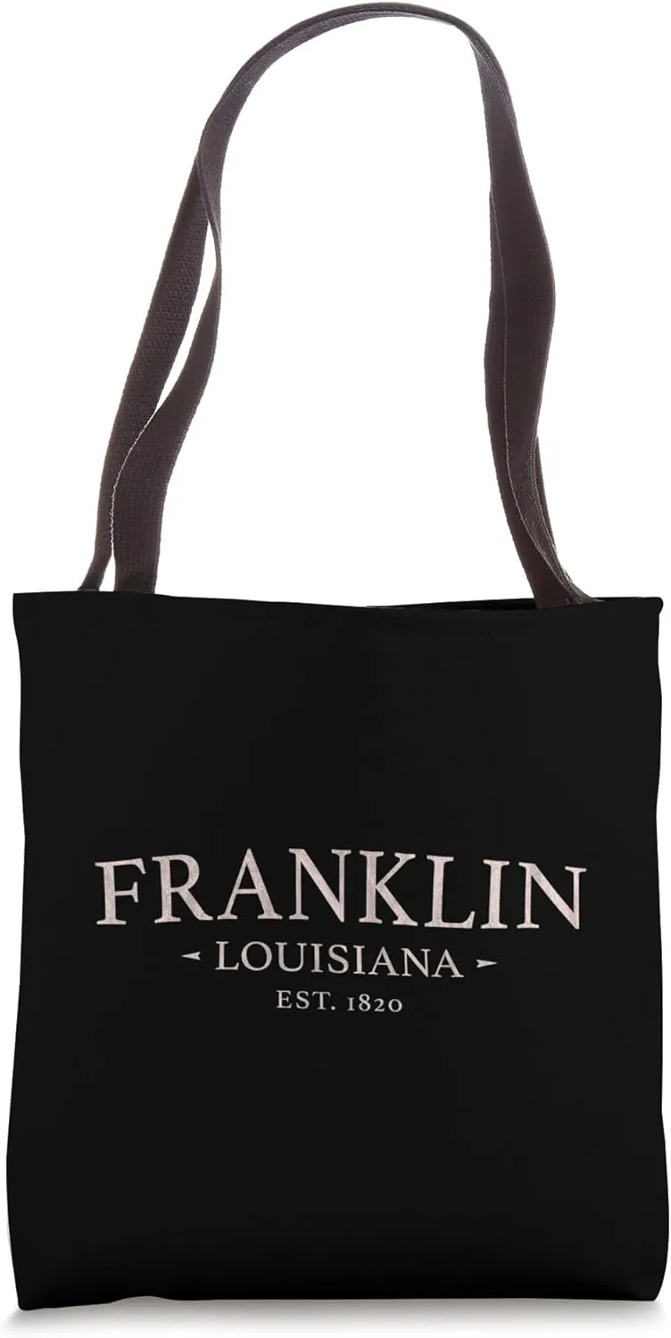 Franklin Louisiana - Simple Franklin LA Tote Bag