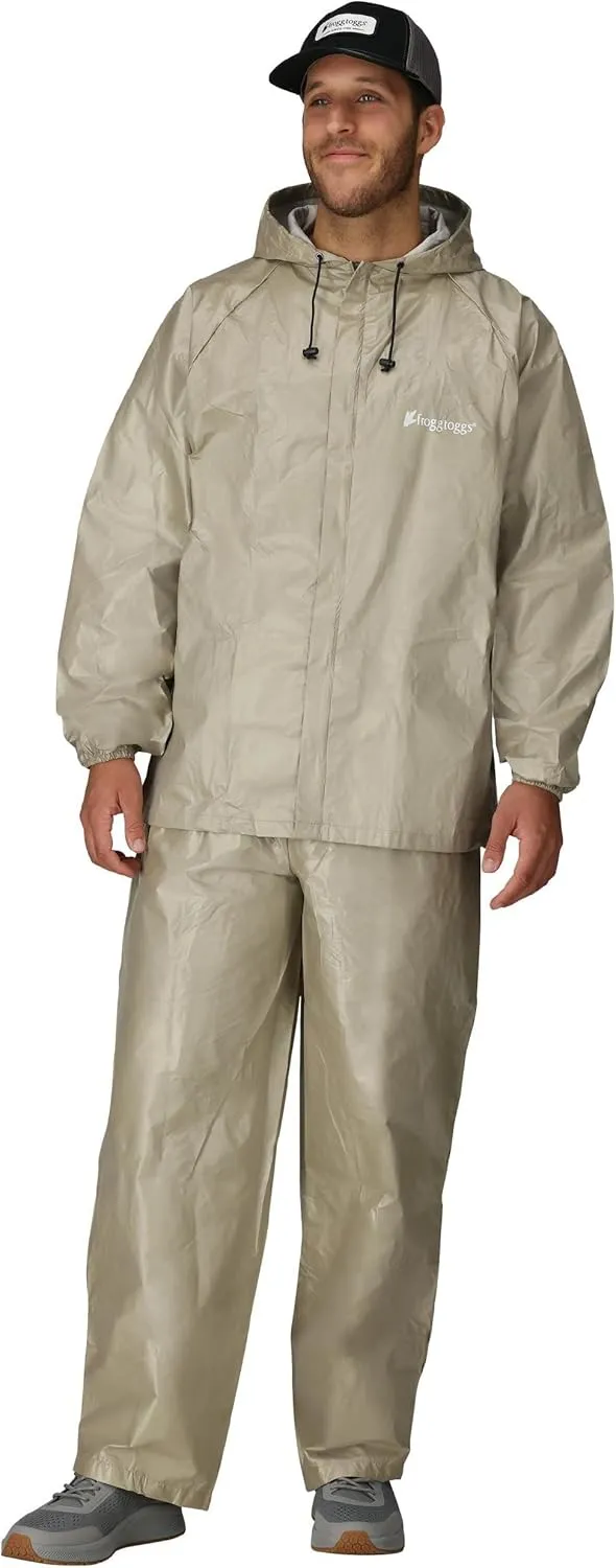 FROGG TOGGS Men's Ultra-Lite2 2-Layer Waterproof Breathable Rain Suit