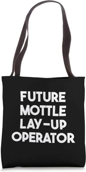 Future Mottle Lay Up Operator Tote Bag