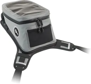 Giant Loop Diablo Tank Bag, Gray Waterproof Motorcycle Tank Bag, 6-Liters Capacity for Small Items, Fits Any Dirt Bike, Snow Bike, Adventure, Dual Sport & More
