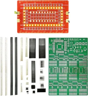 Gikfun Advanced DIY SMD/SMT Soldering Practice Kit - Electronics Engineer Student Skill Training Board with Components EK2165