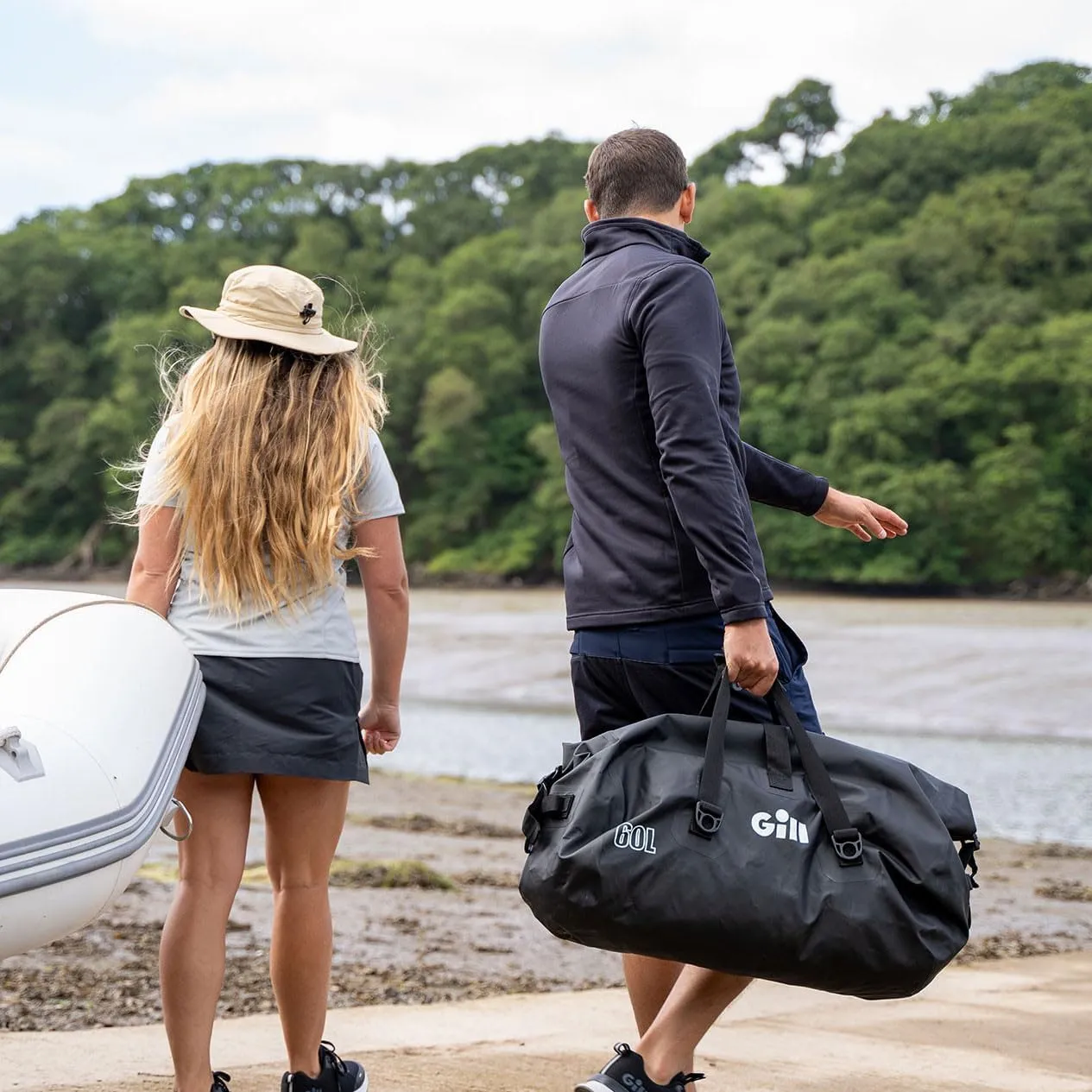 Gill Voyager 60 Litre Duffel Bag - Waterproof & Puncture Resistant for Water Sport, Gym, Beach, Boating, Travel, Camping