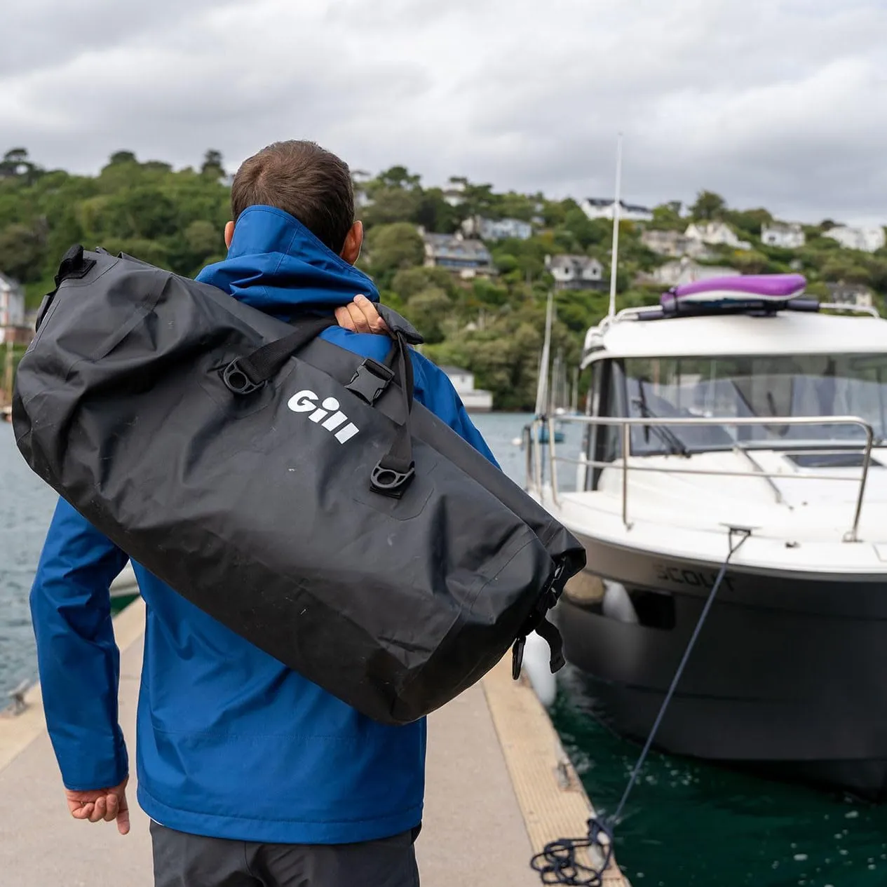 Gill Voyager 60 Litre Duffel Bag - Waterproof & Puncture Resistant for Water Sport, Gym, Beach, Boating, Travel, Camping