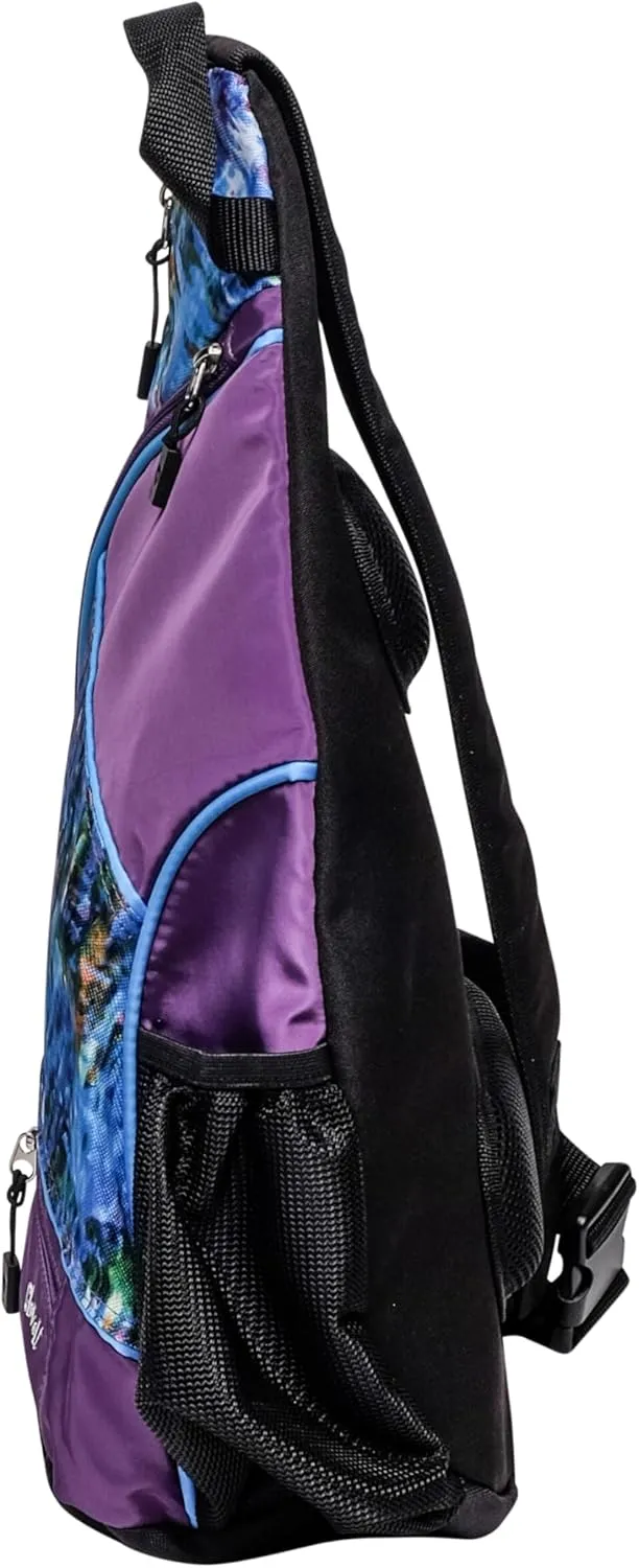 Glove It Sling Bag - 19 in x 13 in. Pickle Ball Bag w/Adjustable Strap, Clip-On Shoe Bag Included, Functional Pickleball Bag.