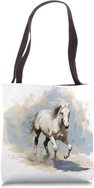 Graceful Strides Tennessee Walking Horse Tote Bag