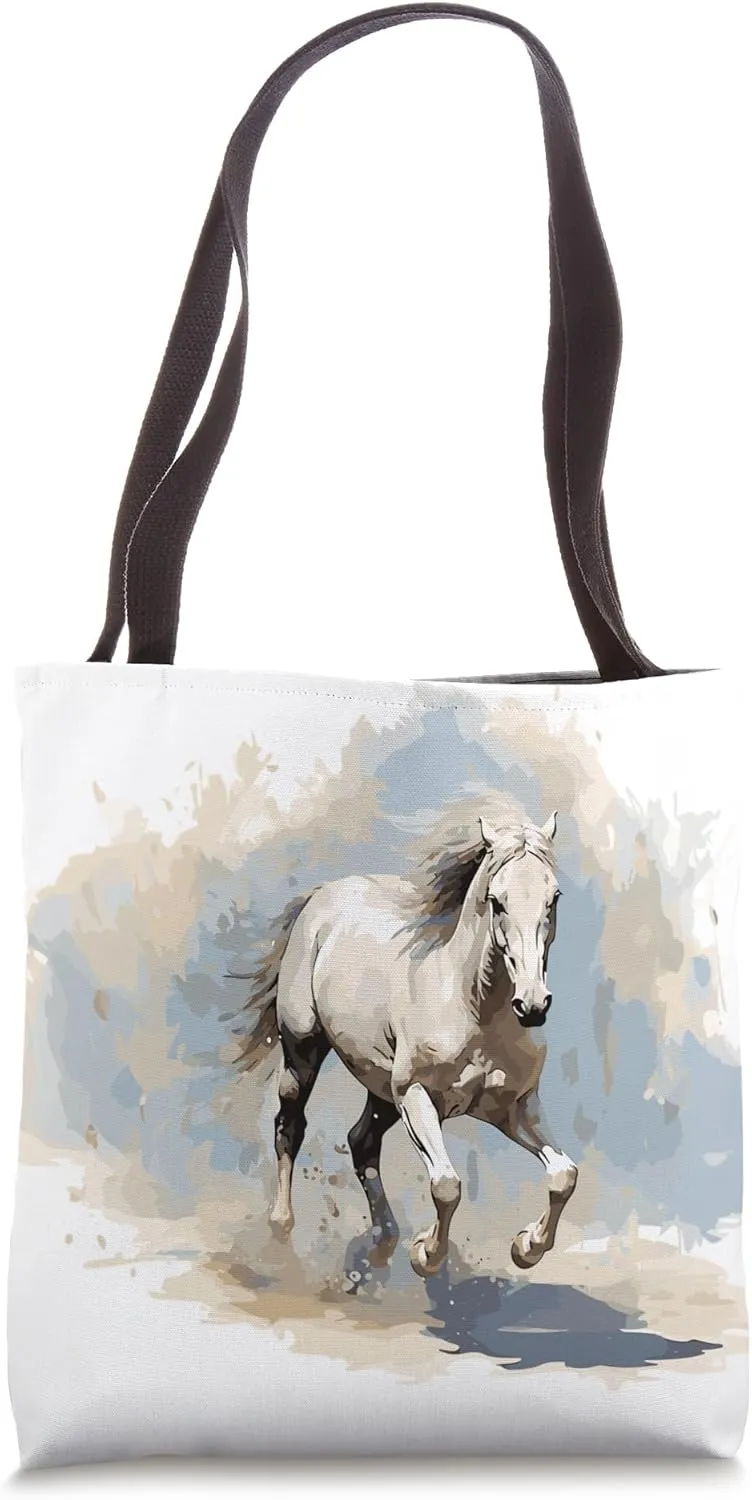Graceful Strides Tennessee Walking Horse Tote Bag