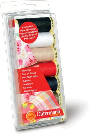 Gutermann Thread Set: Sew-All: 7 x 100m