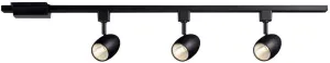 Hampton Bay Black Dimmable LED Track Kit