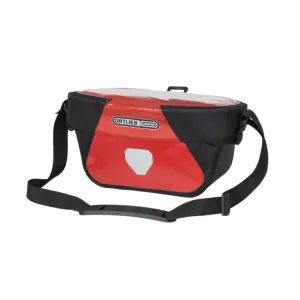 HANDLEBAR BAG ULTIMATE6 S CLASSIC WO.ADAPTER RED/BLACK 5L