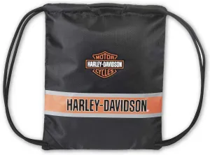 Harley-Davidson Vintage Bar & Shield Quick-Draw Polyester Backpack - Black