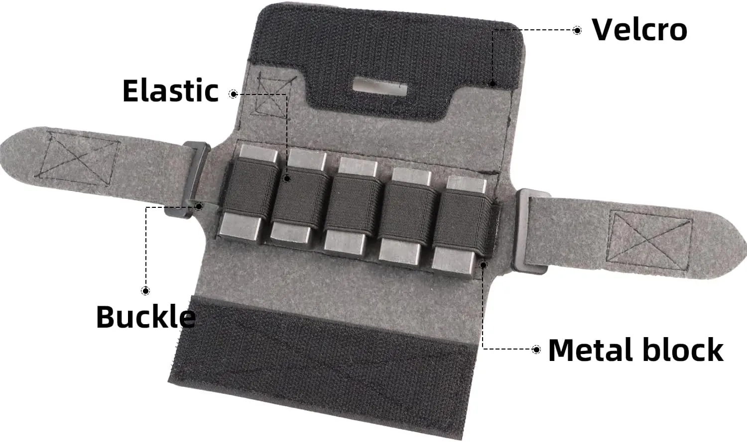 Helmet Counterbalance Weight Bag, NVG Counter Weight Pouch, Accessories for Fast BJ PJ MH Tactical Helmets
