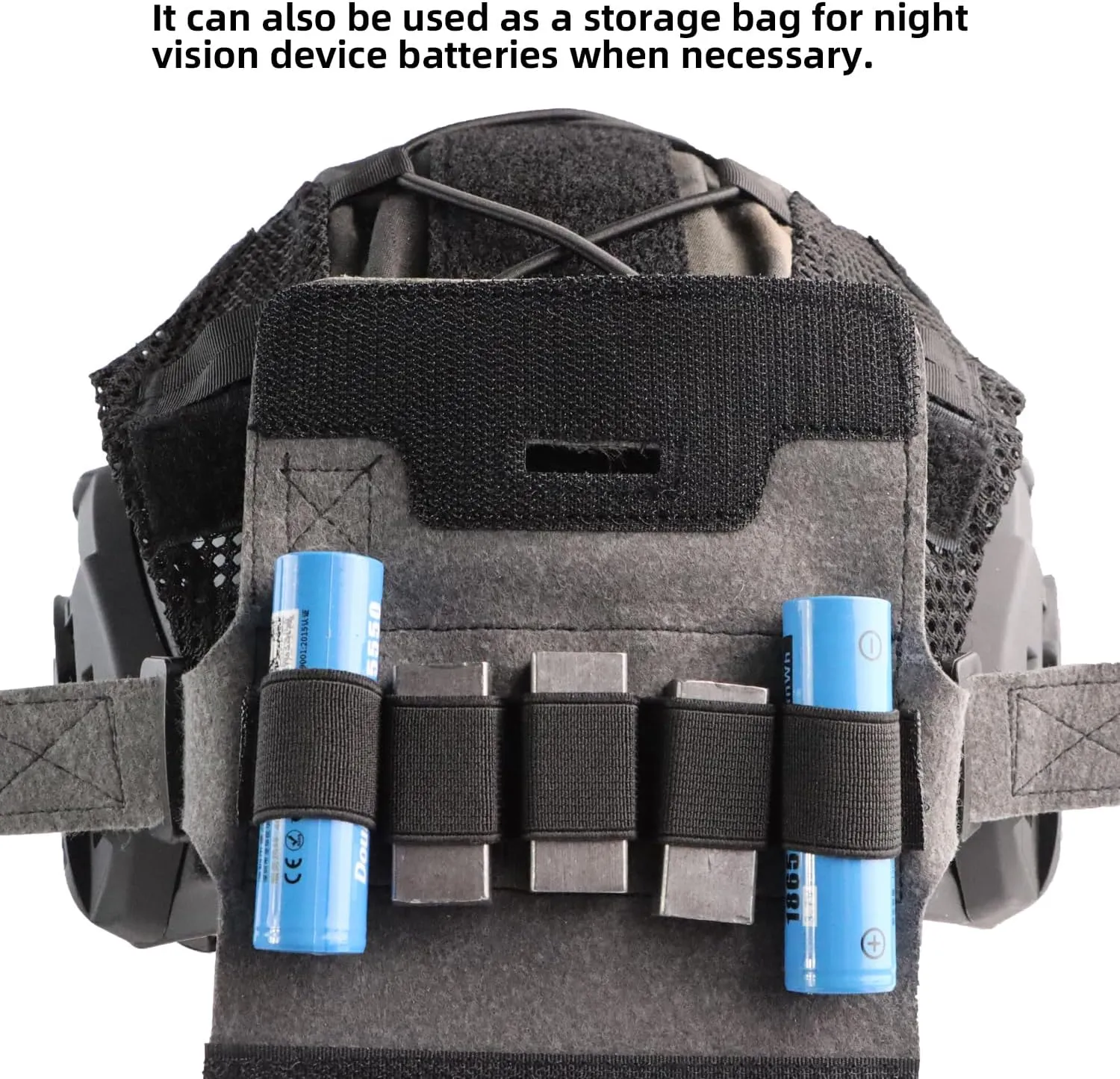 Helmet Counterbalance Weight Bag, NVG Counter Weight Pouch, Accessories for Fast BJ PJ MH Tactical Helmets