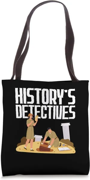 History's Detectives Artifact Digging Excavation Tote Bag