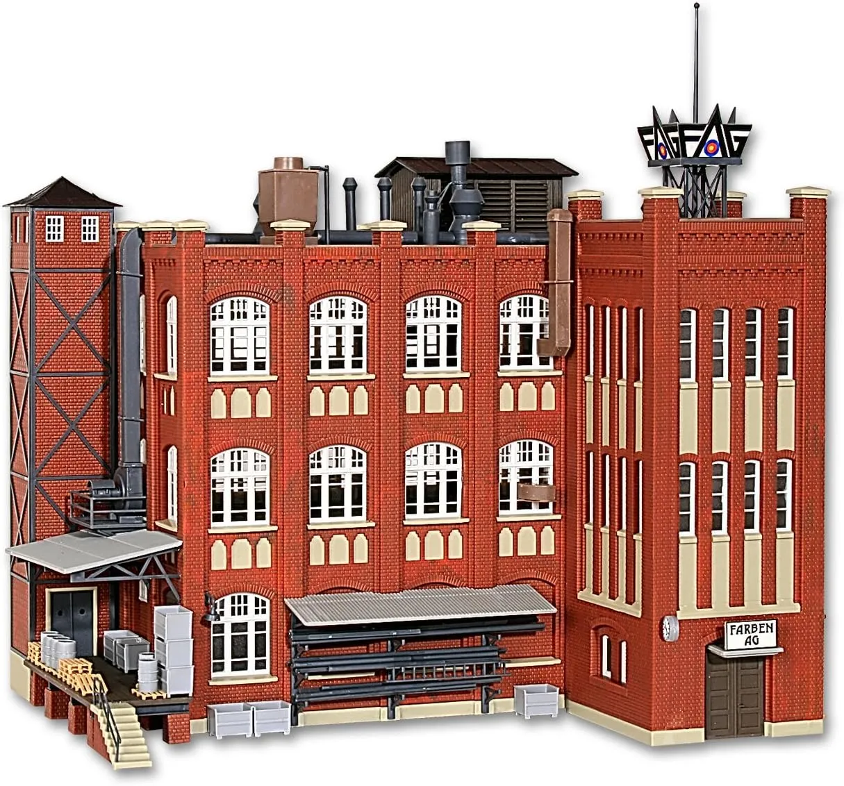HO Scale Building/Structure Kit Grunderzeit Factory/Manufacturing Plant