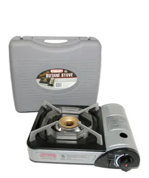 Hollowick Portable Butane Stove with Carrying Case, 10,000 BTU, FINAL SALE