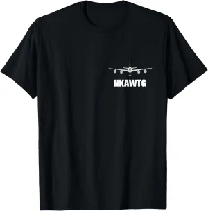 I'd Rather Be Passing Gas T-Shirt - KC135 Stratotanker NKAWTG Funny Aviation T-Shirt - Black - Unisex Adults - Short Sleeve - Pull On - Letter Print - Classic Fit - Cotton 65%, Polyester 35%