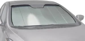 Intro-Tech FD-60-P Custom Fit Premium Folding Windshield Sunshade for Select Ford Crown Victoria Models, Silver