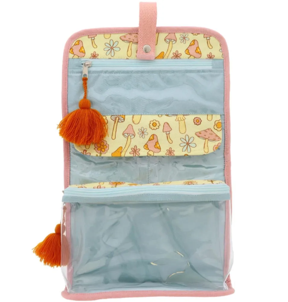 Jane Marie Fold-Out Cotton Travel Bag (Small) - 7" x 16"