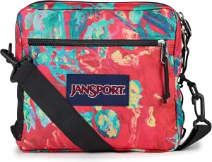 JanSport Central Adaptive Accessory Bag – Wheelchair & Walker Compatible, Versatile Carry Options, Tuck-Away Adjustable Loops, SaniStash Pocket for Easy Access, Mia Brown Mint Julep