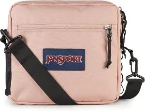 JanSport Central Adaptive Accessory Bag – Wheelchair & Walker Compatible, Versatile Carry Options, Tuck-Away Adjustable Loops, SaniStash Pocket for Easy Access, Misty Rose