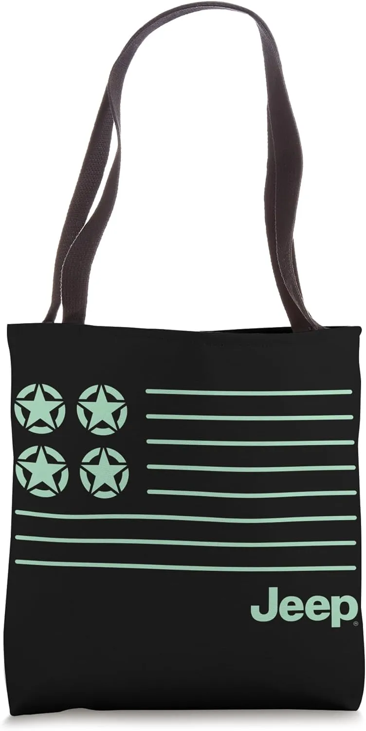 Jeep Modern Flag Tote Bag