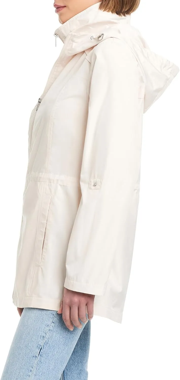 Jones New York Women's Ladies Packable Anorak with Bib