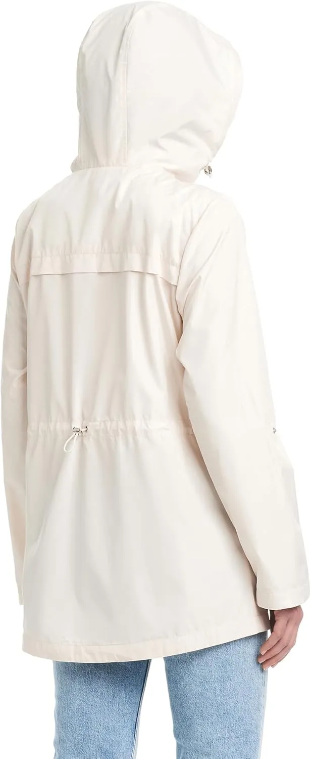 Jones New York Women's Ladies Packable Anorak with Bib