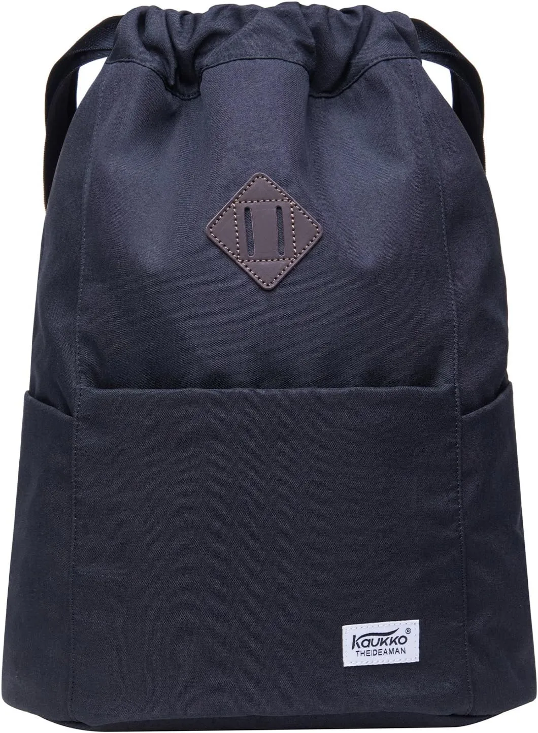 KAUKKO Drawstring Sports Backpack Gym Yoga Bag Shoulder Rucksack for Men and Women