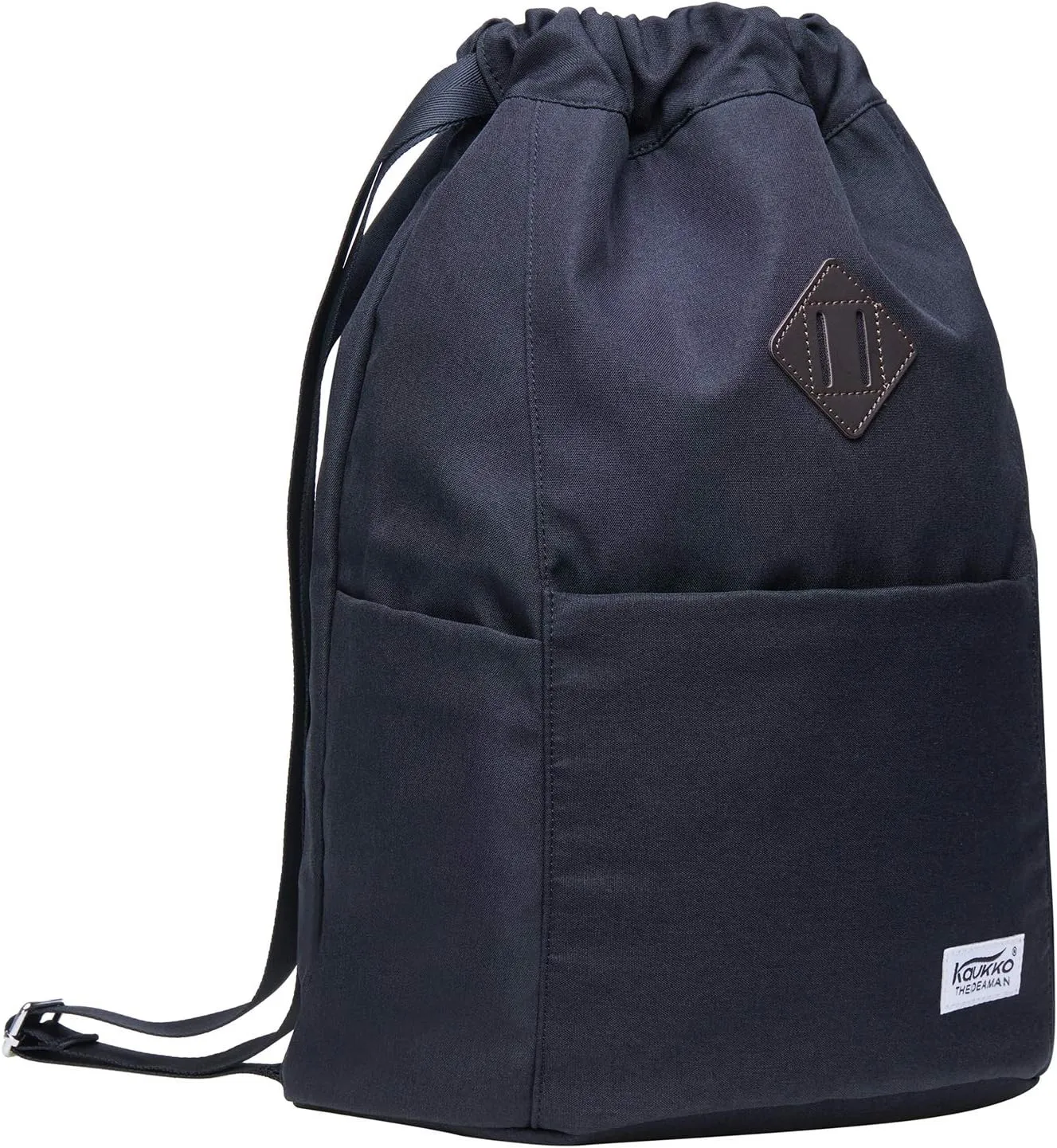 KAUKKO Drawstring Sports Backpack Gym Yoga Bag Shoulder Rucksack for Men and Women