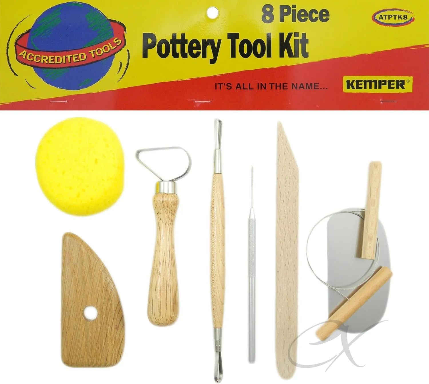 Kemper Pottery Tool Kit 1 pcs sku# 1840670MA