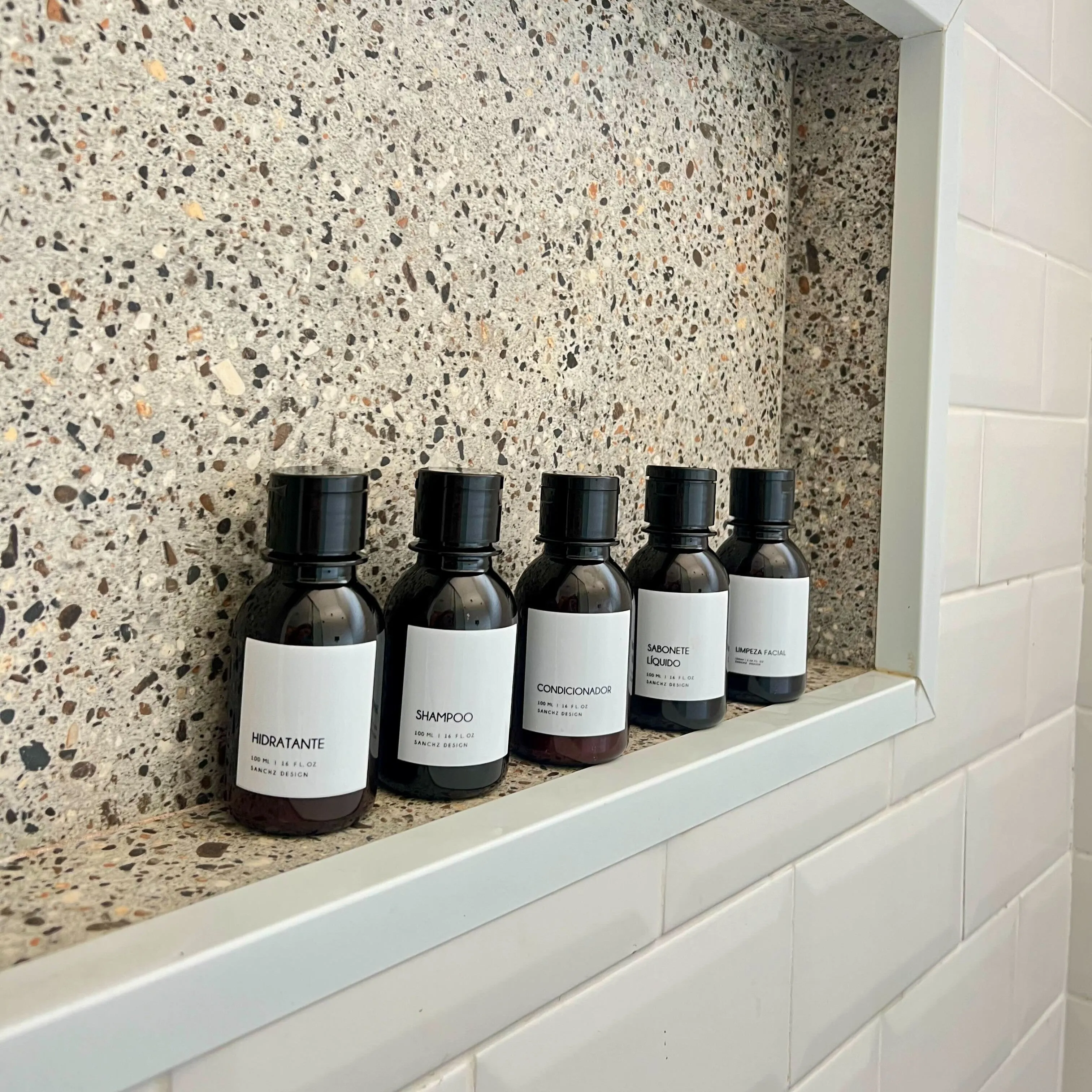 Kit Frascos Viagem Basic 100ml
