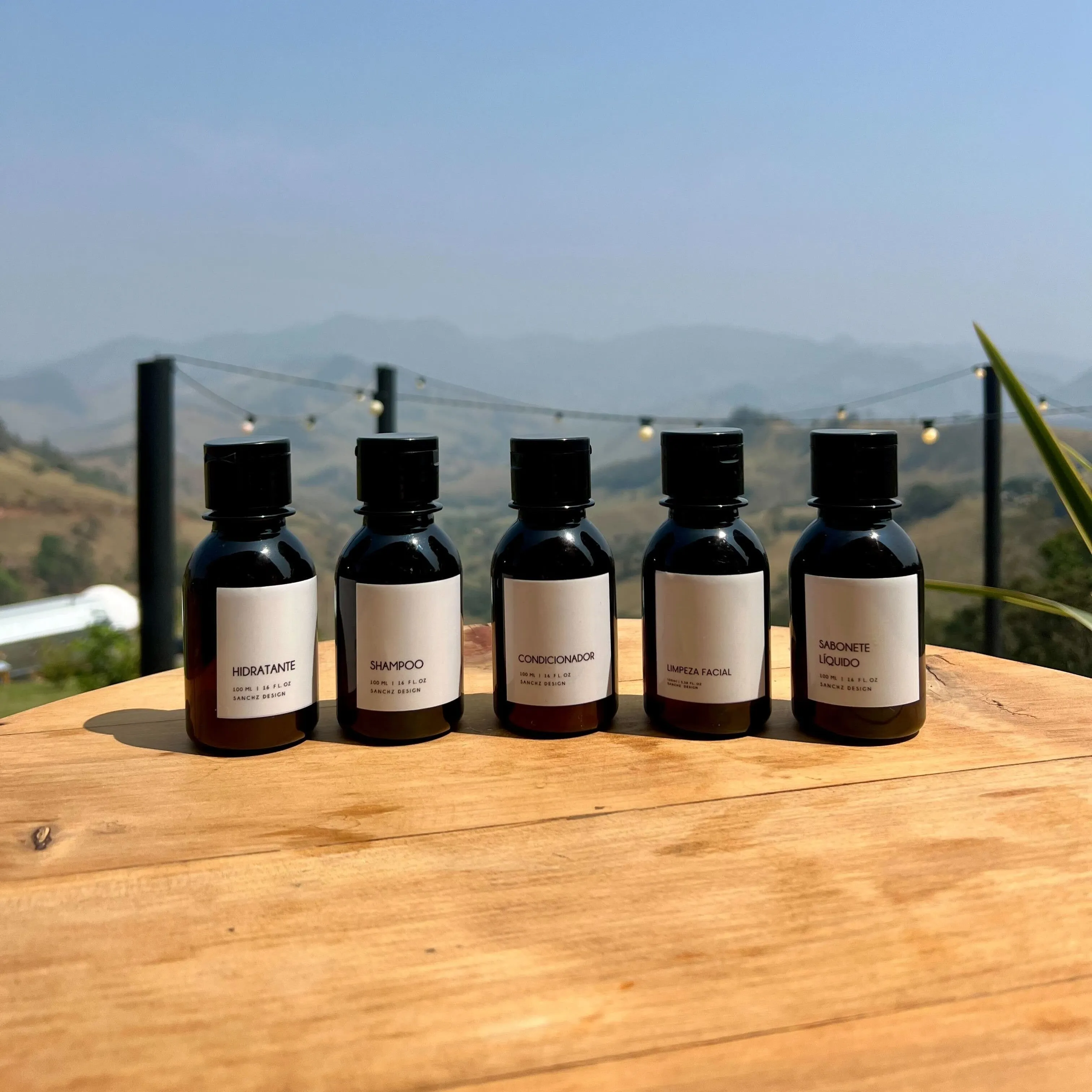 Kit Frascos Viagem Basic 100ml