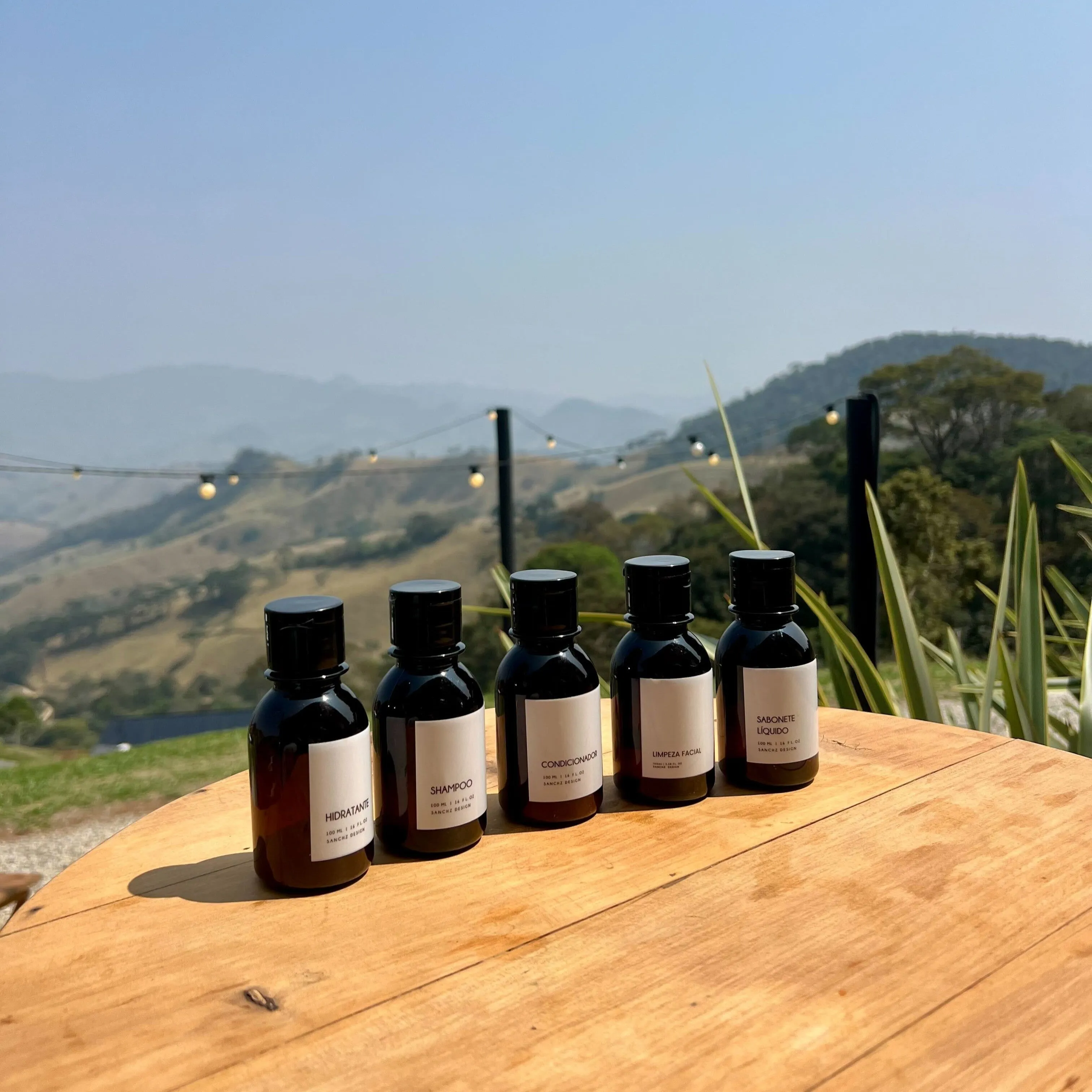 Kit Frascos Viagem Basic 100ml