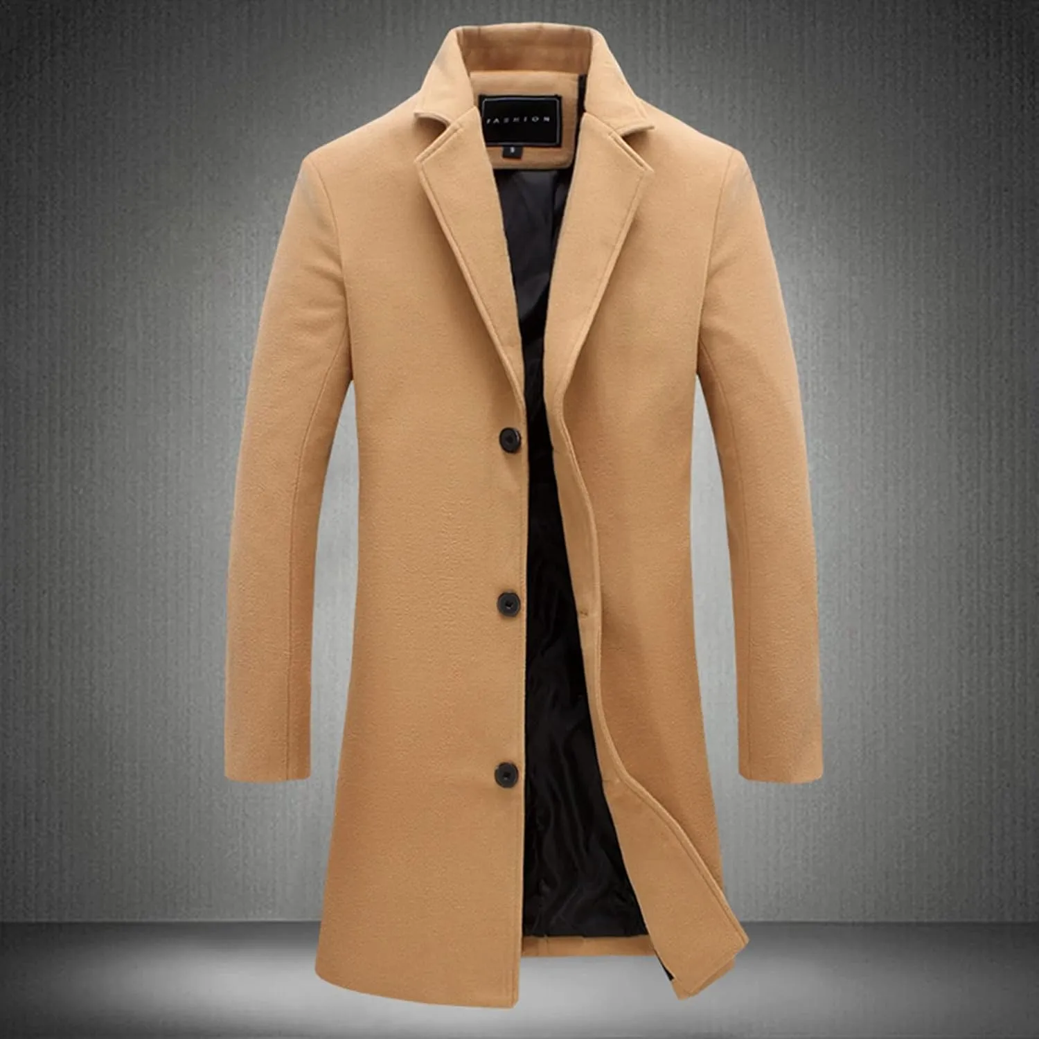 LCMTWX Men's Winter Thickened Warm Coats Stand Collar Knitted Splice Sweater Coat Casual Cardigan Stylish Outwear Mens