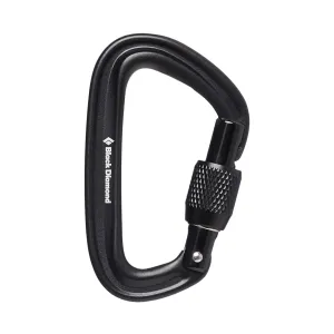 Liteforge Screwgate Carabiner, Black