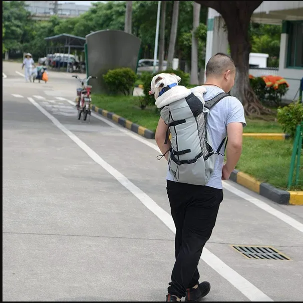 Luxora Dog Backpack Sack Carrier for Hiking and Travel