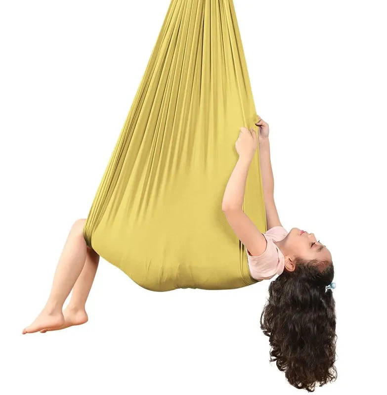Lycra Therapy Snuggle Sack for Kids with Autism - Kids Hanging Pod Hammock