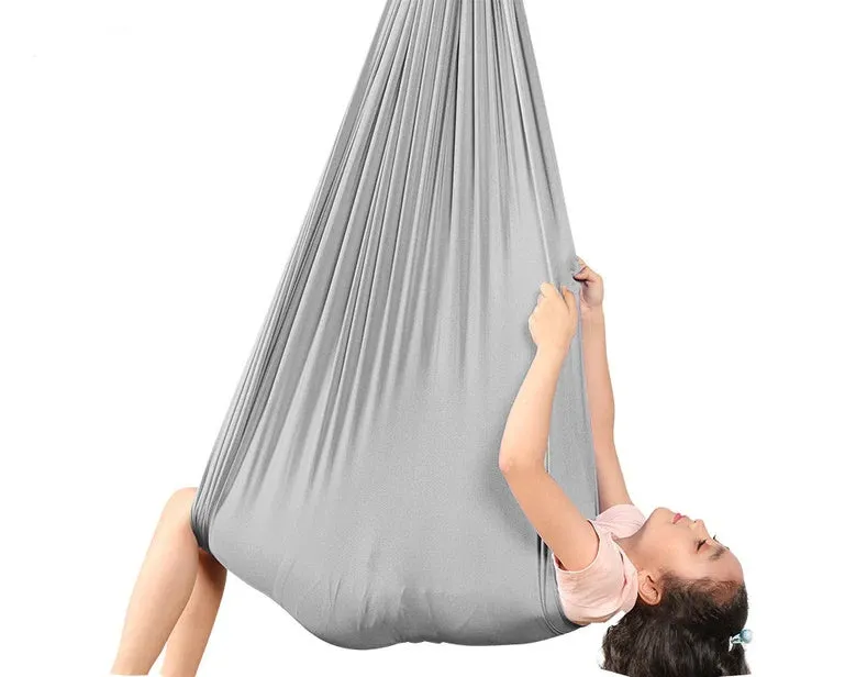 Lycra Therapy Snuggle Sack for Kids with Autism - Kids Hanging Pod Hammock