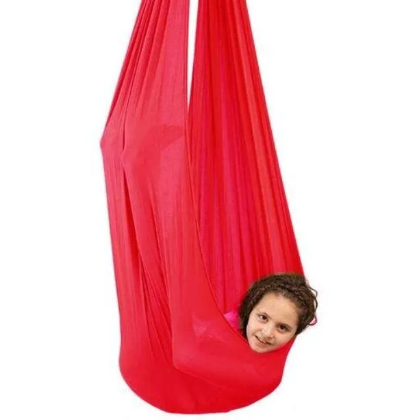 Lycra Therapy Snuggle Sack for Kids with Autism - Kids Hanging Pod Hammock