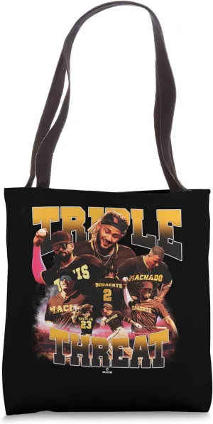 Machado, Tatis, Bogaerts - MLBPA Triple Threat - MLBTRIO4007 Tote Bag