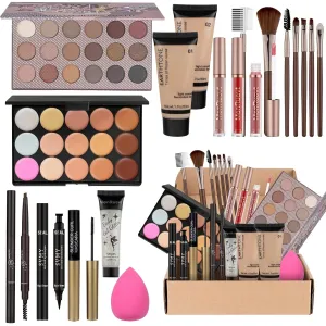 Makeup Kits for Teens Girls Women Makeup Set for Teenager Eyeshadow Primer Makeup Set Gift for Teens Women Full Kit Girls