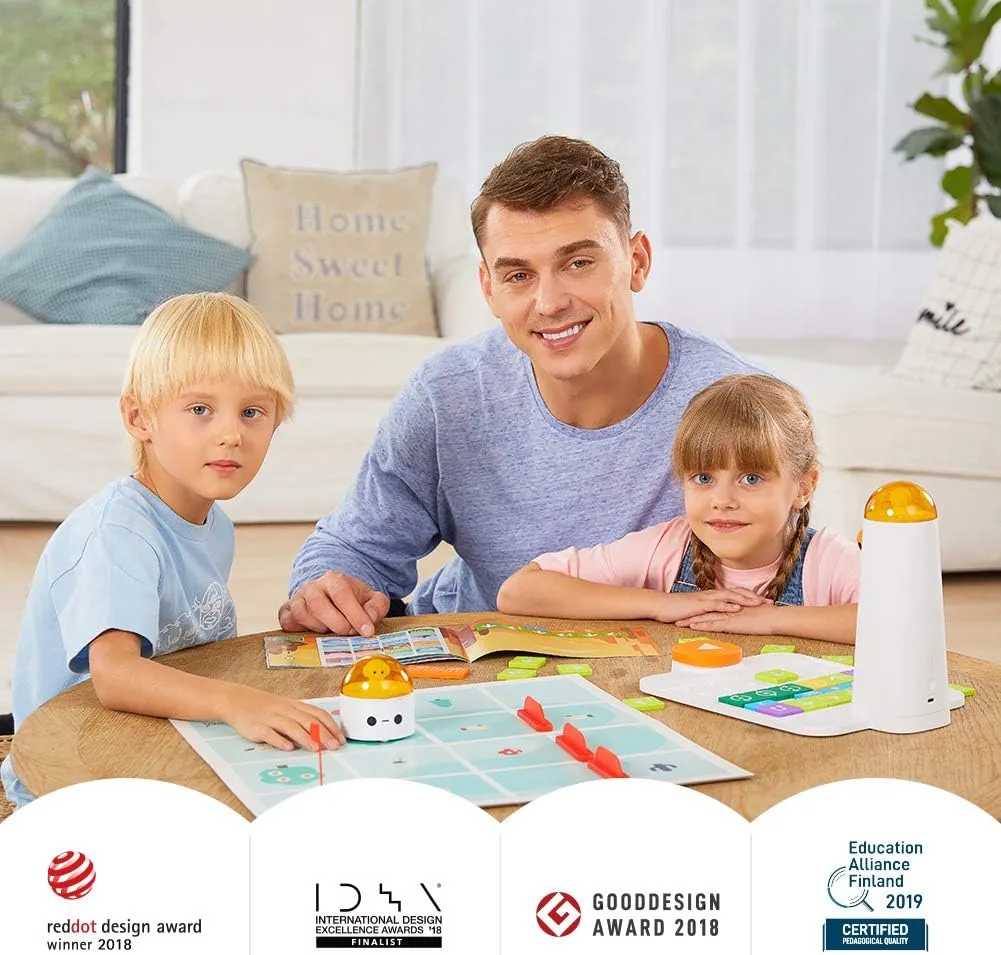 Matatalab Coding Robot Set for Kids Ages 4 , STEM Educational Toy, Early Programming for Kids, Learn to Code Robot for Homeschool & Classroom Ages 4-10
