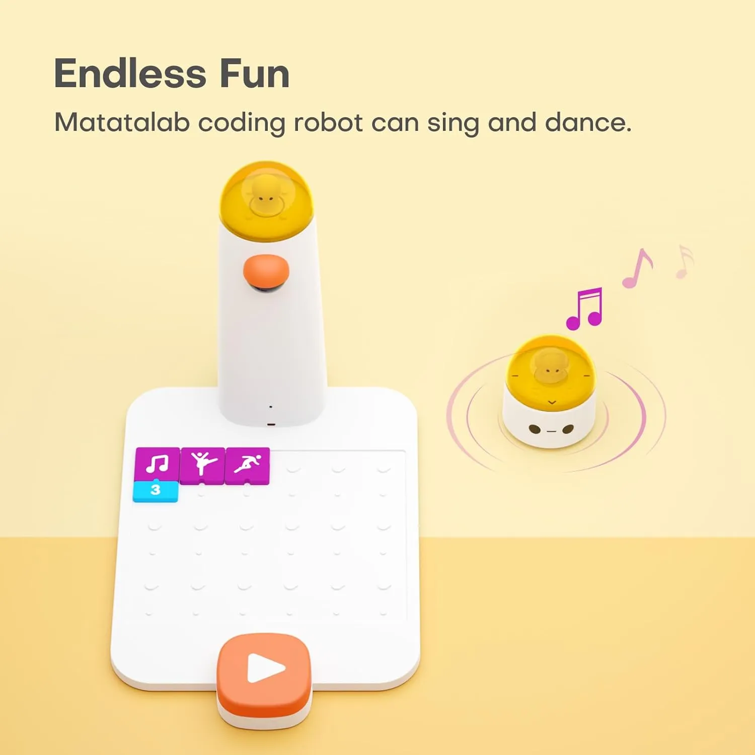 Matatalab Coding Robot Set for Kids Ages 4 , STEM Educational Toy, Early Programming for Kids, Learn to Code Robot for Homeschool & Classroom Ages 4-10