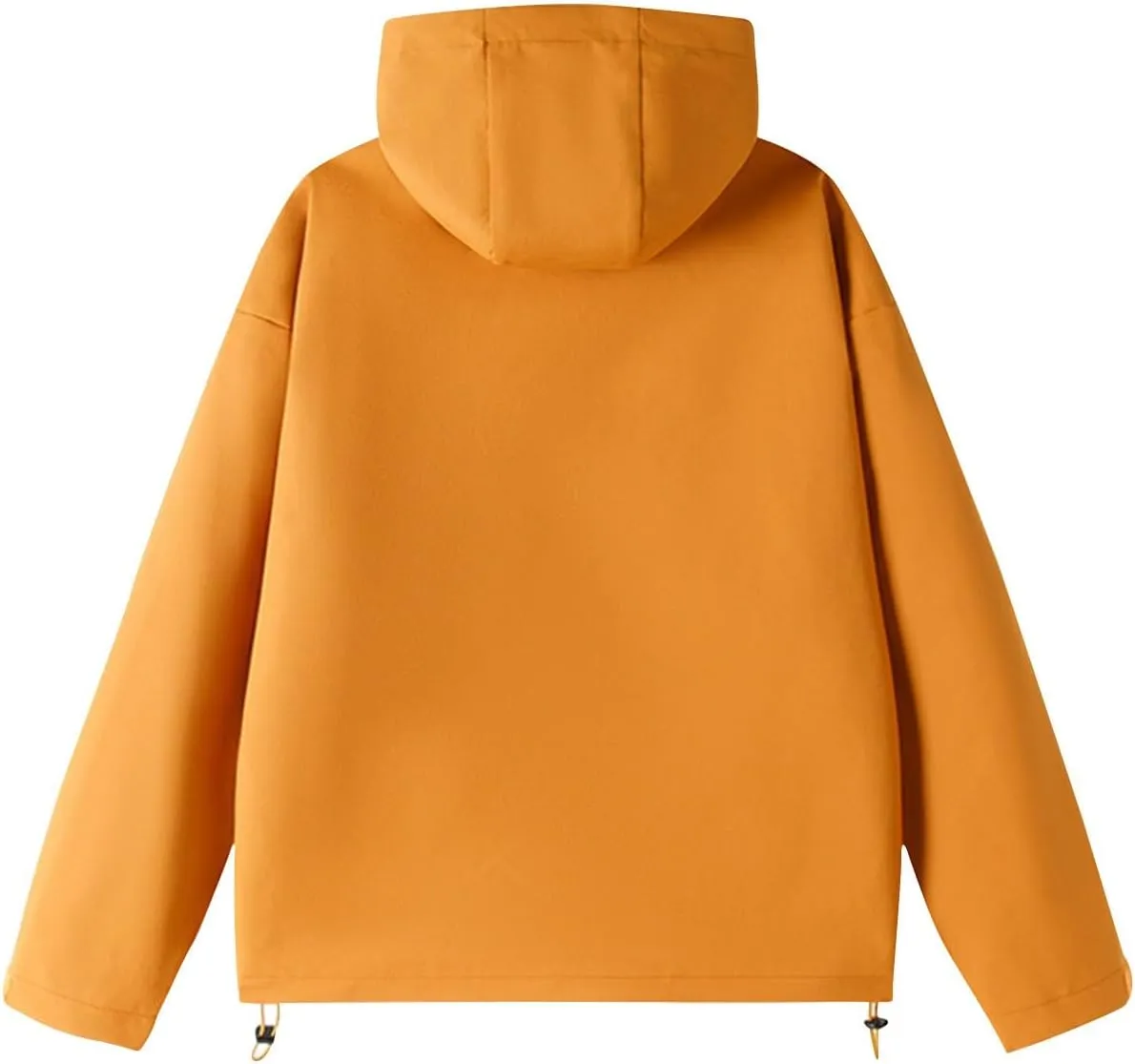 Mens Rain Jackets Waterproof with Hood Plain Coat Breathable Big and Tall Light Outdoor Raincoats