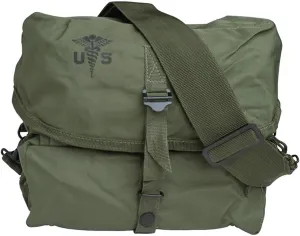 Mil-Tec Unisex Medical Kit Bag - Functional Rugged Tactical Outdoor Camping Hiking Handbag with Strap System & Medical Badge