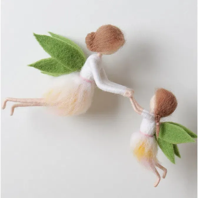 Mom and Daughter Fairy Needle Felting Kits