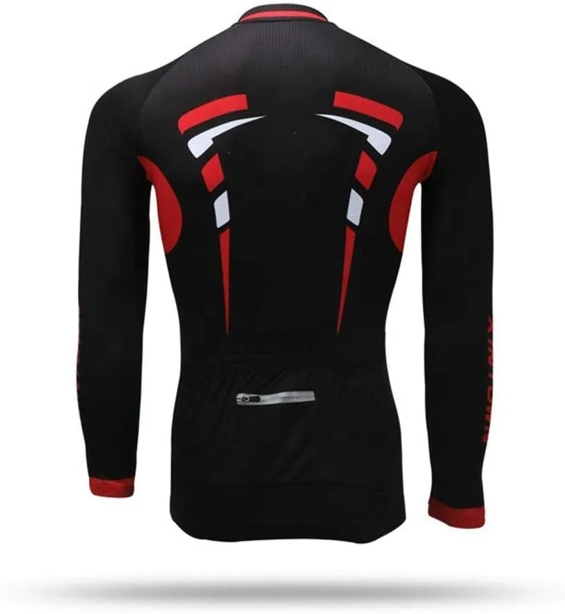 MOXILYN Men's Quick-Dry Cycling Jersey Set Road Bike Bicycle Shirt   Bib Pants with 9D Gel Padded MTB Riding Clothing kit