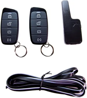 MPC (2) 4-Button 1-Way Remotes with Antenna Upgrade Kit for Fortin EVO-All & EVO-ONE - Extends Range up to 2,800 ft