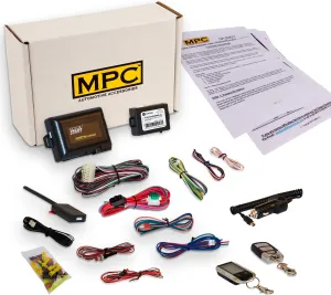 MPC Complete 2 Way LCD Remote Start Kit Compatible with Ford Excursion 2000-2001